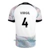 Camiseta de fútbol Liverpool Virgil 4 Segunda Equipación 2022-23 - Hombre